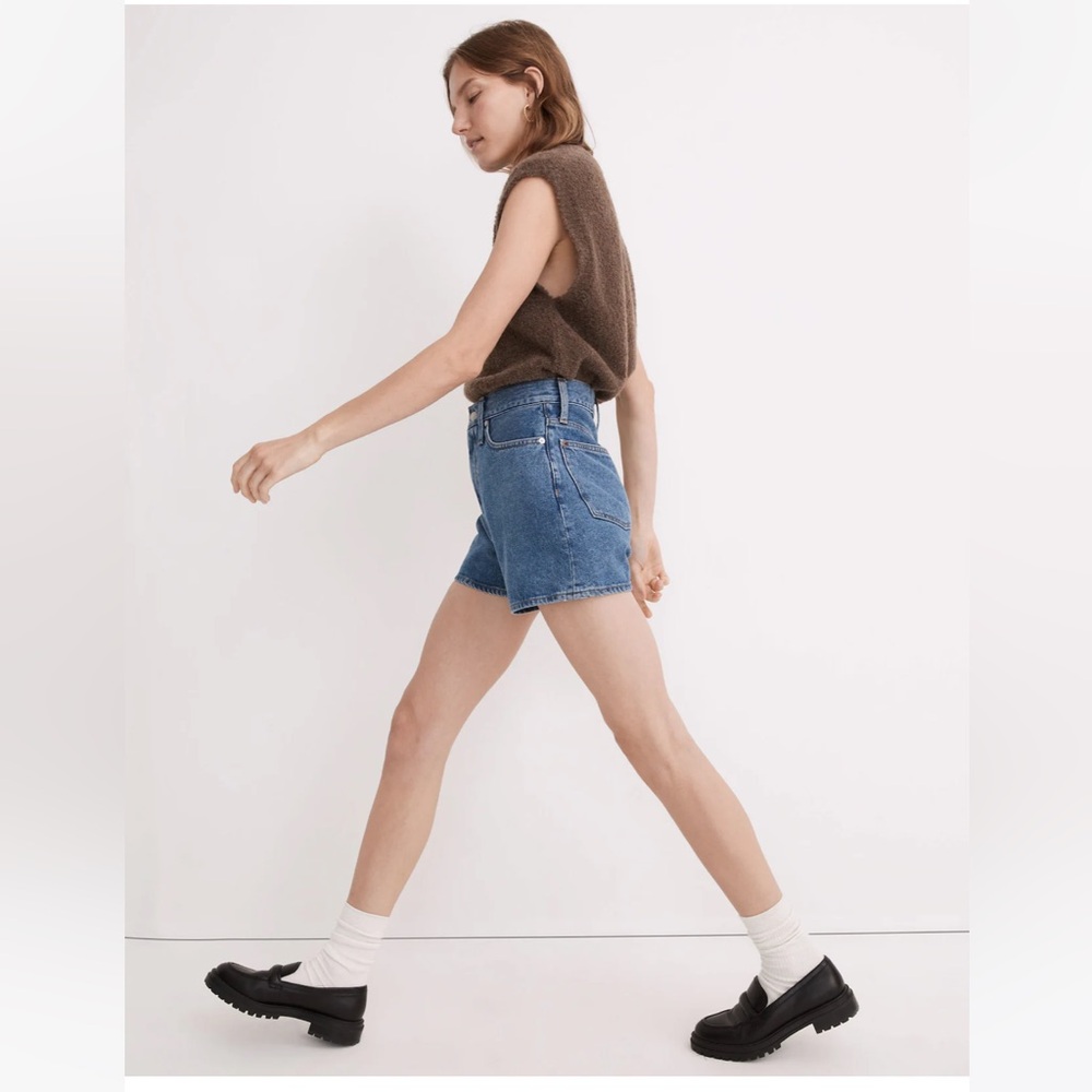Madewell Mom Jean Shorts